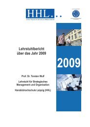 forschung - HHL Leipzig Graduate School of Management