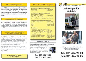 Merkblatt IVB-Behindertentransporte (pdf)