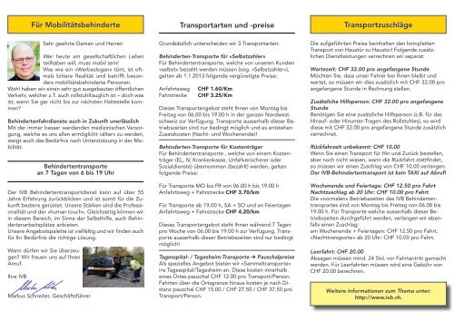 Merkblatt IVB-Behindertentransporte (pdf)
