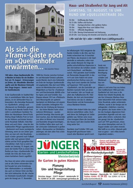 rund um Alsdorf! Fahrrad-Rallye - Alsdorfer Stadtmagazin