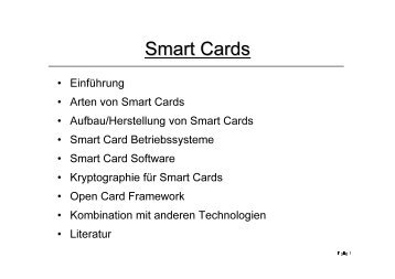 Smart Cards - CES