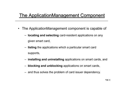 Smart Cards - CES