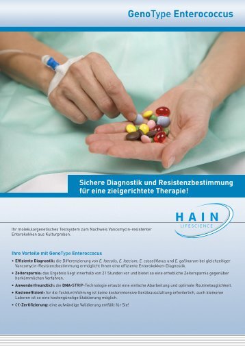 GenoType Enterococcus - Hain Lifescience