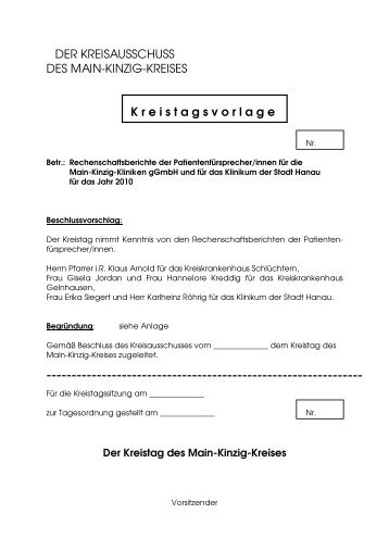 Dr.Nr.: 21/2011 - des Main-Kinzig-Kreises