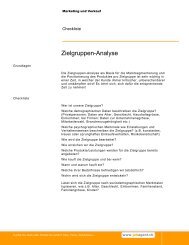 Zielgruppen-Analyse - Jobagent.ch