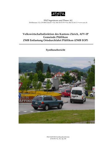 ZMB_EOP_Synthesebericht [PDF, 20.0 MB] - Gemeinde Pfäffikon ZH