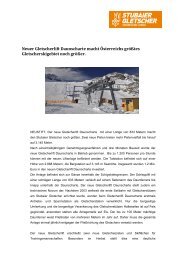 Neuer Gletscherlift Daunscharte macht Österreichs größtes ...