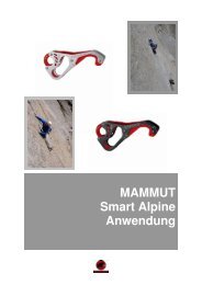 Smart Alpine Anwendung - Mammut