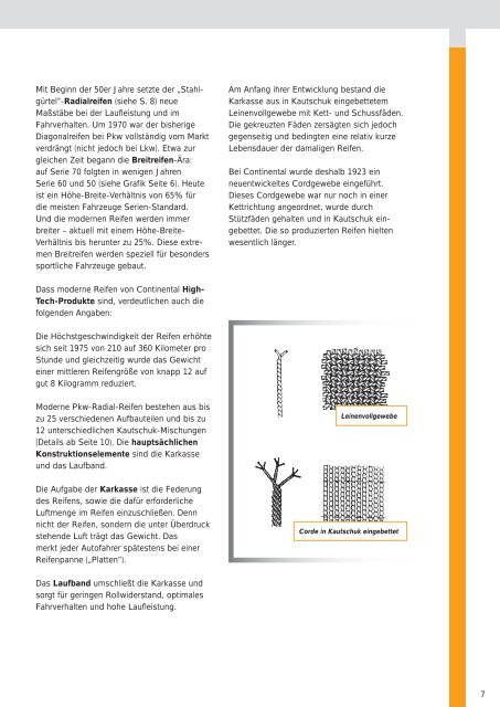 Reifengrundlagen Pkw - Boxengasse Reifendienst