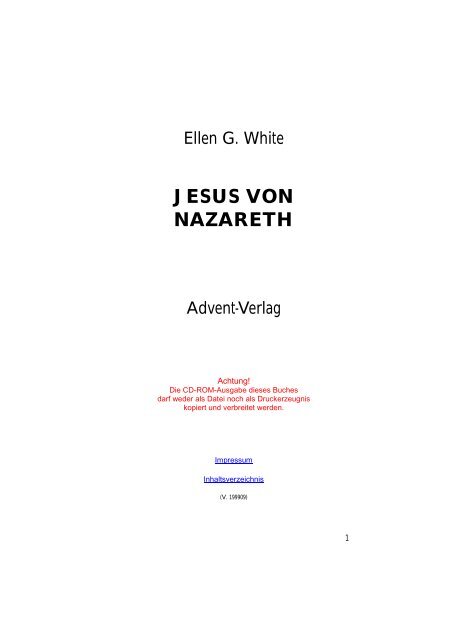 Jesus von Nazareth - Blog.de