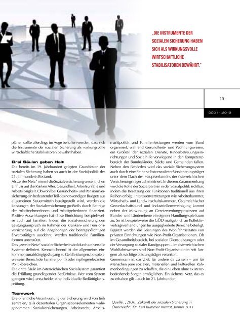 Ausgabe 1/2012 - Gewerkschaft Öffentlicher Dienst