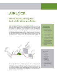 Sichere und flexible Zugangskontrolle für Webanwendungen