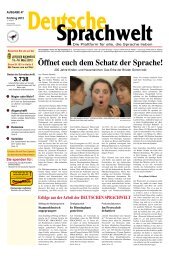 PDF 47 - Deutsche Sprachwelt