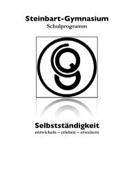 pdf-Datei zu laden - Steinbart-Gymnasium
