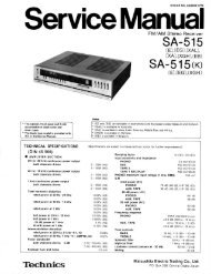 Technics SA-515 - diagramas.diagram...