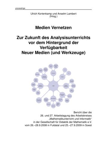 Tagungsband 2008/2009 - Gesellschaft für Didaktik der Mathematik