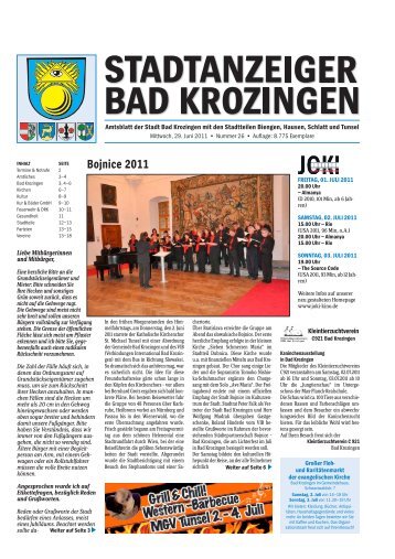 Bojnice 2011 - Gemeinde Bad Krozingen