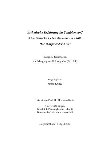 Dokument 1.pdf - Universität Siegen