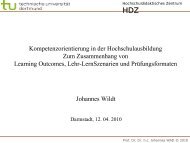 Kompetenzorientierung in der Hochschulbildung