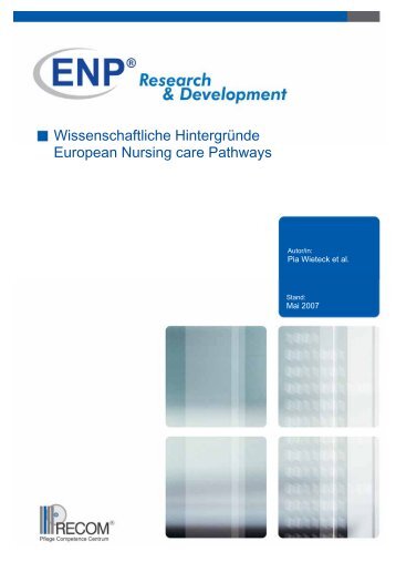 Wissenschaftliche Hintergründe European Nursing care Pathways