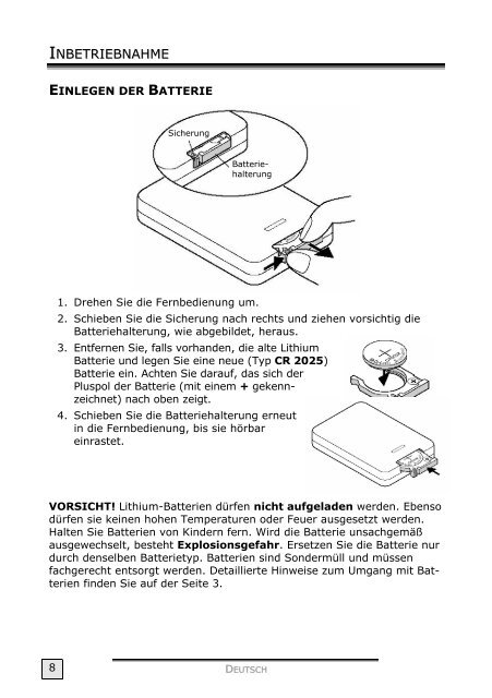 GARANTIEBEDINGUNGEN Die Empfangsquittung gilt als ... - Medion