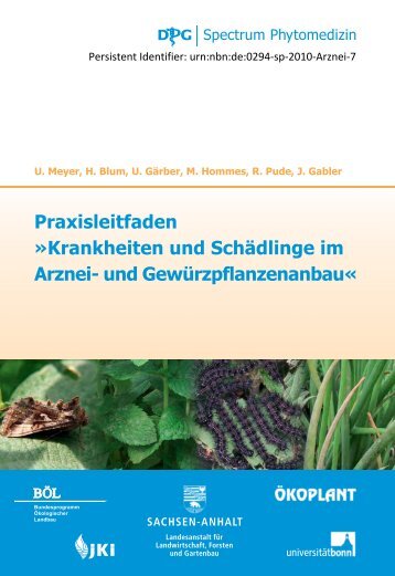 Praxisleitfaden Krankheiten und Schädlinge im Arznei ... - Die DPG