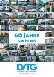 Chronik 60 Jahre - [DSTG] - Landesverband Hessen