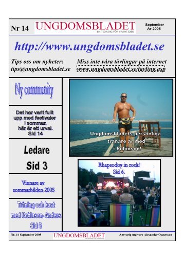 http://www.ungdomsbladet.se