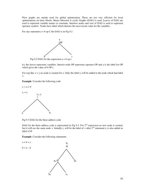 1 Code Generation Code generator phase ... - VTU e-Learning