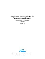 LogiComm® Steuerungssystem mit Kombinationskonfiguration