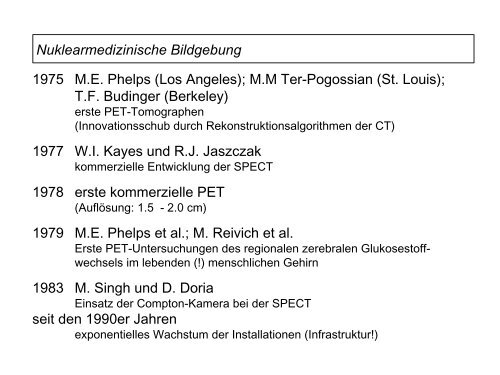 Nuklearmedizinische Bildgebung - Klinik für Epileptologie