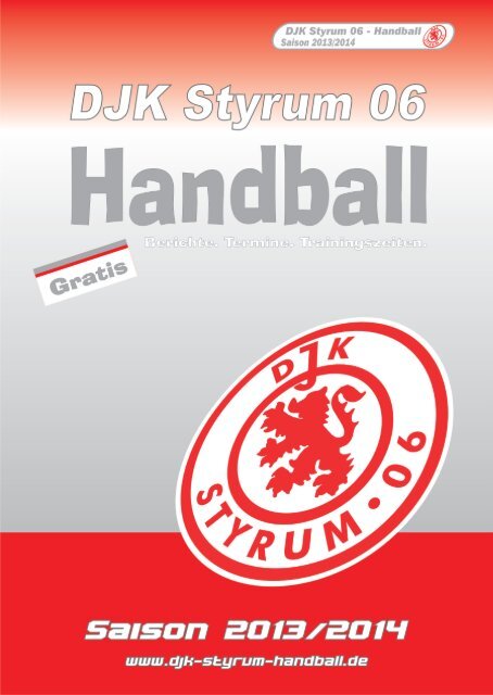 DJK Styrum 06 - Saisonheft 2013/2014