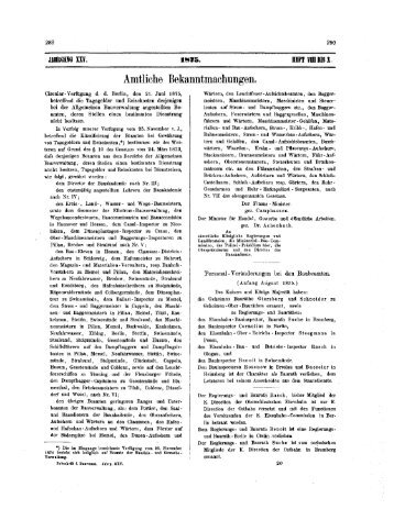 04. Zeitschrift für Bauwesen XXV. 1875, H. VIII-X= Sp. 289-436