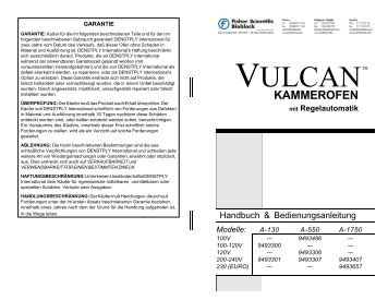 VULCAN - Fisher UK Extranet