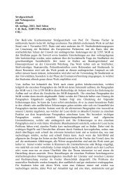 Strafgesetzbuch mit Nebengesetze Fischer 60. Auflage, 2013, 2641 ...