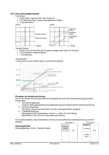 Modul: Grundlagen der Betriebswirtschaft