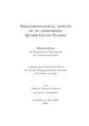 Phenomenological aspects of an anisotropic Quark-Gluon Plasma ...