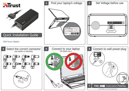 Quick Installation Guide - Trust