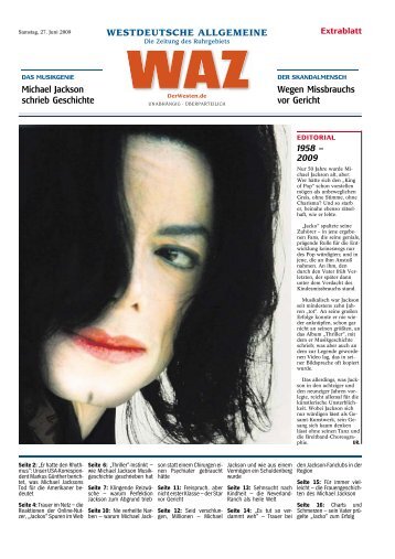 der Tod Michael Jacksons (PDF) - Waz