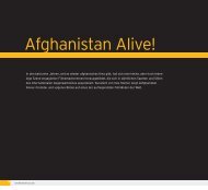 Afghanistan Alive!