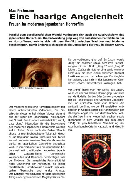 Ausgabe 1/2012 Ausgabe 1/2012 - Film und Buch