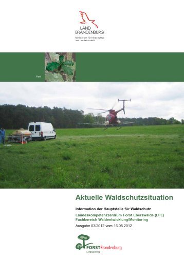 Aktuelle Waldschutzsituation - Landesbetrieb Forst Brandenburg ...