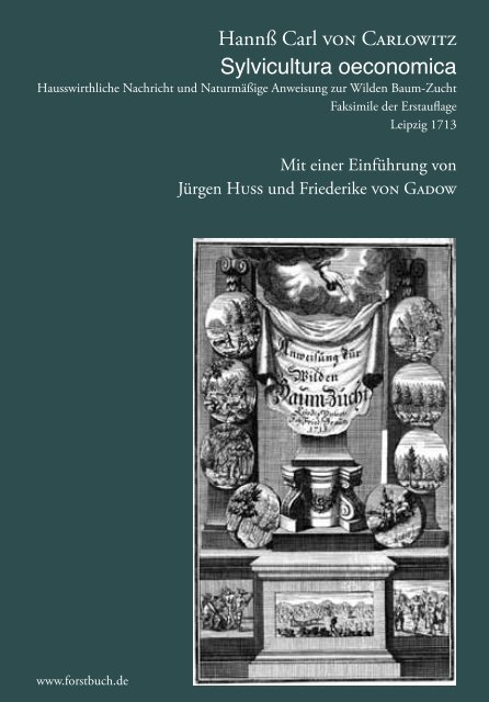 Für eine Leseprobe der Einführung (Huss, von ... - Forstbuch.de