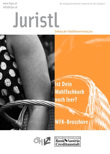 Download - Fakultätsvertretung Jus - Universität Wien