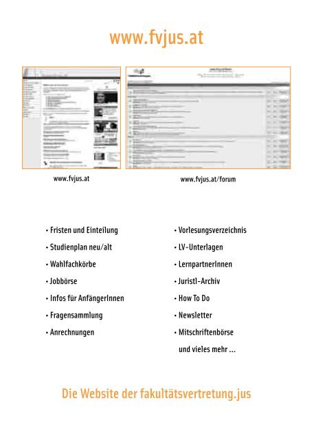 Download - Fakultätsvertretung Jus - Universität Wien
