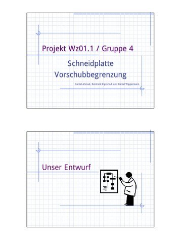 Projektpraesentation Gruppe 4