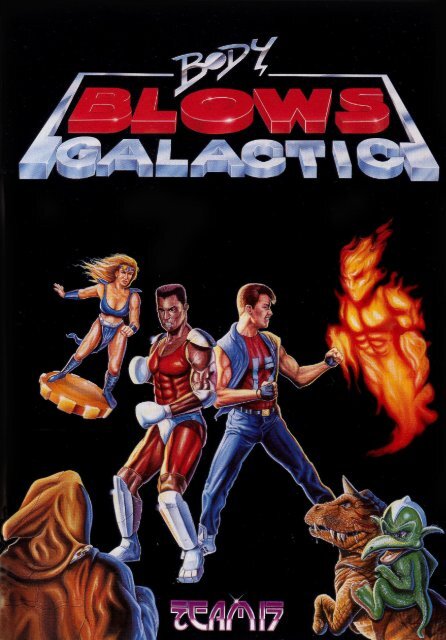 Body Blows Galactic - Commodore Amiga - Manual - gamesdbase ...