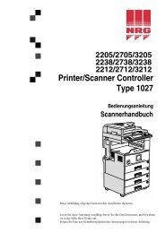 Aficio 1022/1027 Bedienungsanleitung Scannerhandbuch