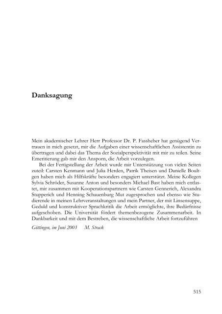 Sozialperspektivität : theoretische Bezüge, Forschungsmethodik und ...