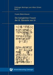 Die königlichen Frauen der III. Dynastie von Ur - Georg-August ...